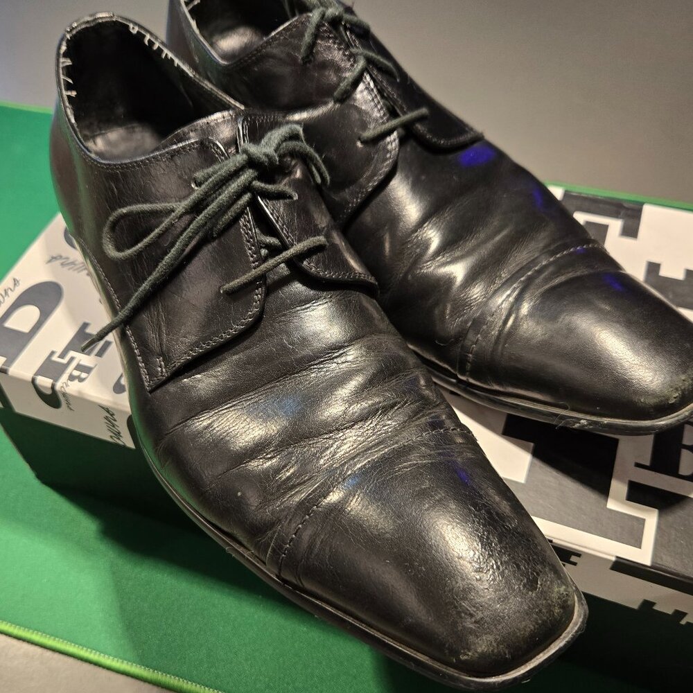 BROWNS ID ASHBURN BLACK LEATHER EU 43